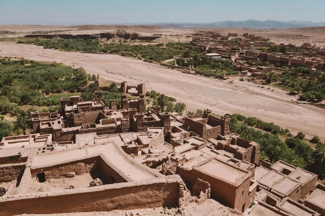 Ait Ben Haddou & Ouarzazate — The fortified mud-brick ksar of Ait Ben Haddou, Morocco